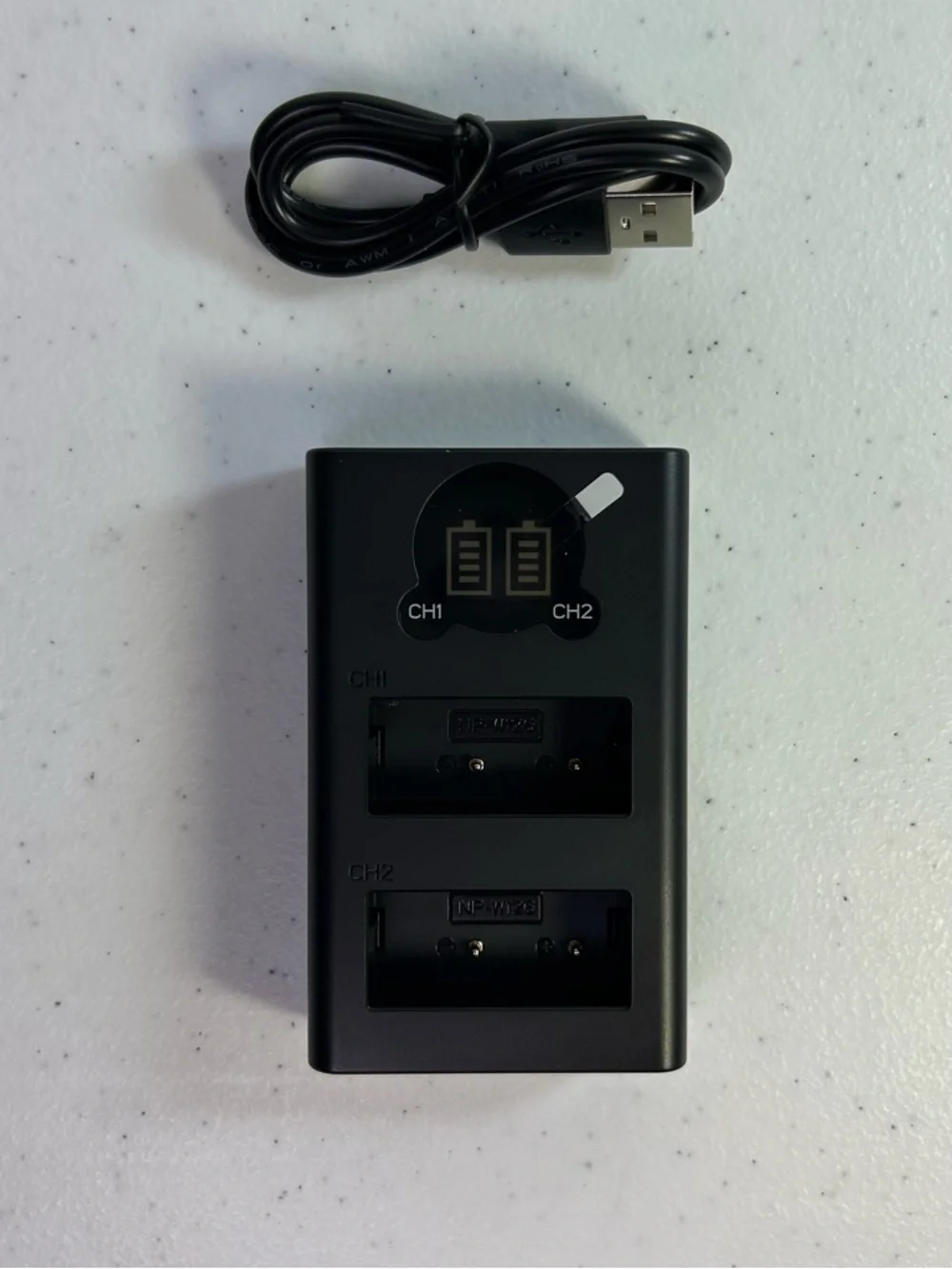 Dual LCD Battery Charger for Fujifilm NP-W126 NP-W126S X100VI X100V